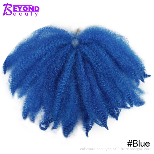 afro twist braids hair 8 inch kinky curly synthetic hair marely braids hair